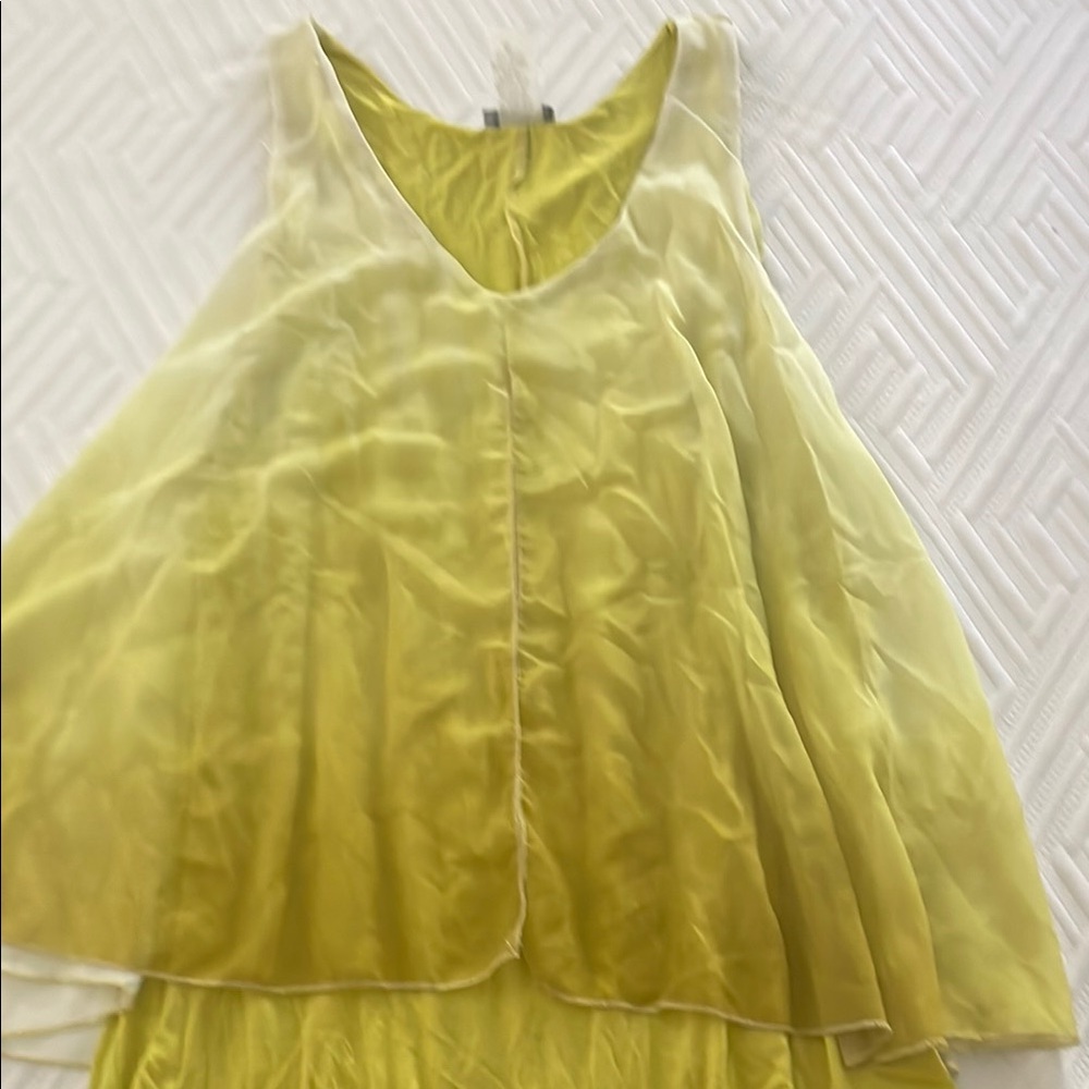 Lavish Lemon Sleeveless Dress